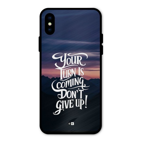 Your Turn Metal Back Case for iPhone X