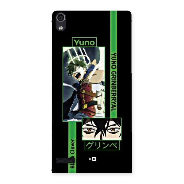 Yuno Black Clover Back Case for Ascend P6