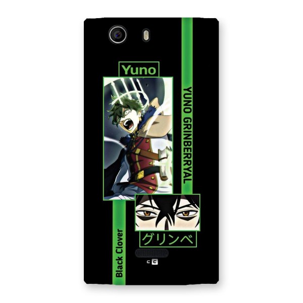 Yuno Black Clover Back Case for Canvas Nitro 2 E311