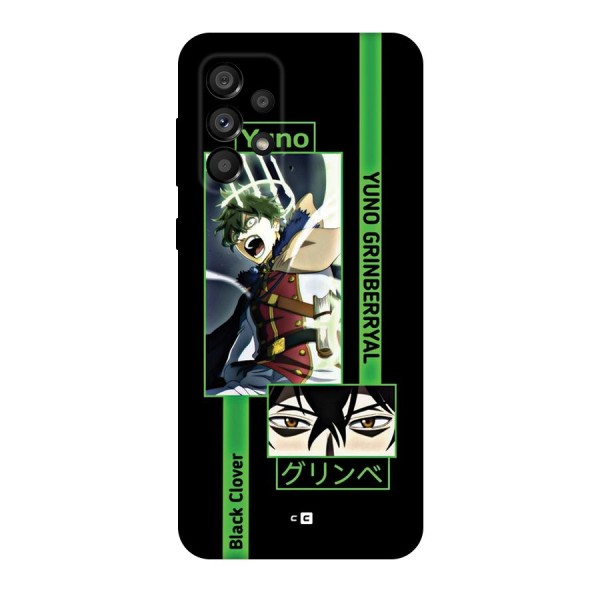 Yuno Black Clover Back Case for Galaxy A73 5G