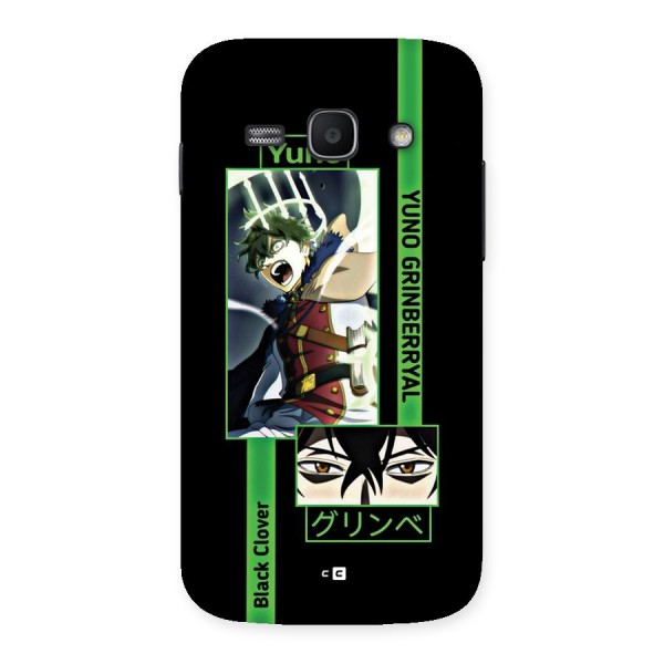 Yuno Black Clover Back Case for Galaxy Ace3