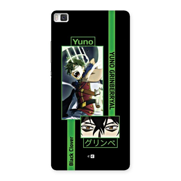 Yuno Black Clover Back Case for Huawei P8