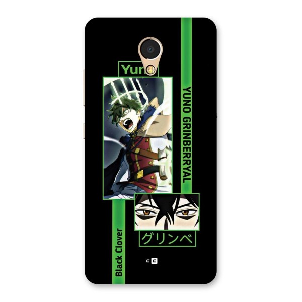 Yuno Black Clover Back Case for Lenovo P2