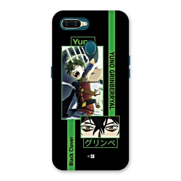 Yuno Black Clover Back Case for Oppo A12s
