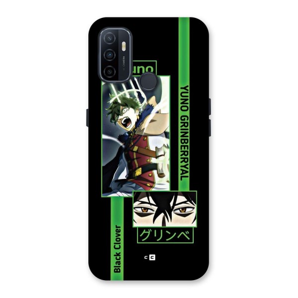 Yuno Black Clover Back Case for Oppo A32