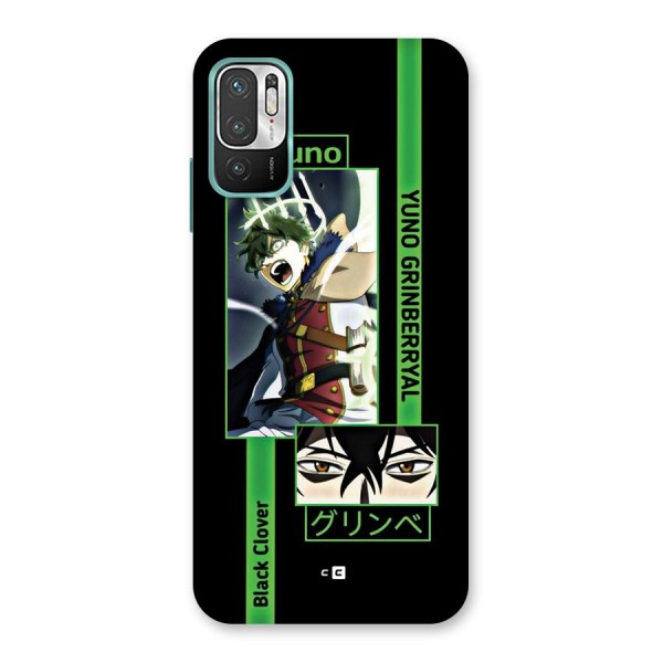 Yuno Black Clover Back Case for Redmi Note 10T 5G