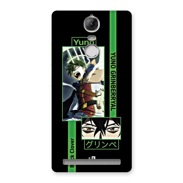Yuno Black Clover Back Case for Vibe K5 Note