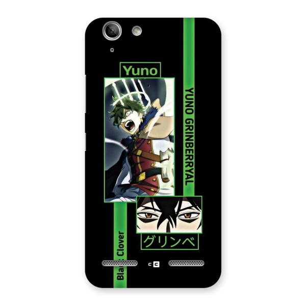 Yuno Black Clover Back Case for Vibe K5 Plus