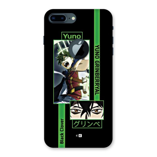 Yuno Black Clover Back Case for iPhone 7 Plus Logo Cut