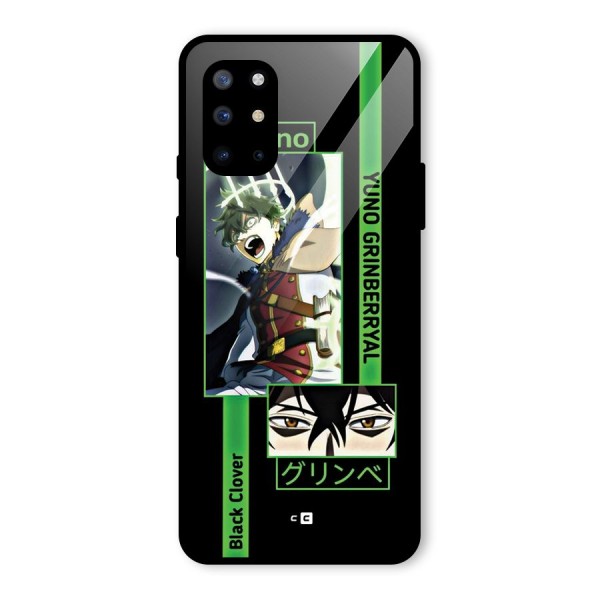 Yuno Black Clover Glass Back Case for OnePlus 8T