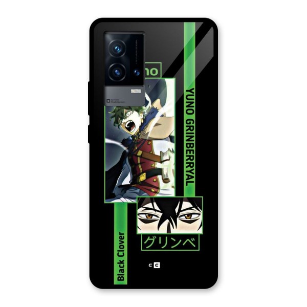 Yuno Black Clover Glass Back Case for iQOO 9 5G