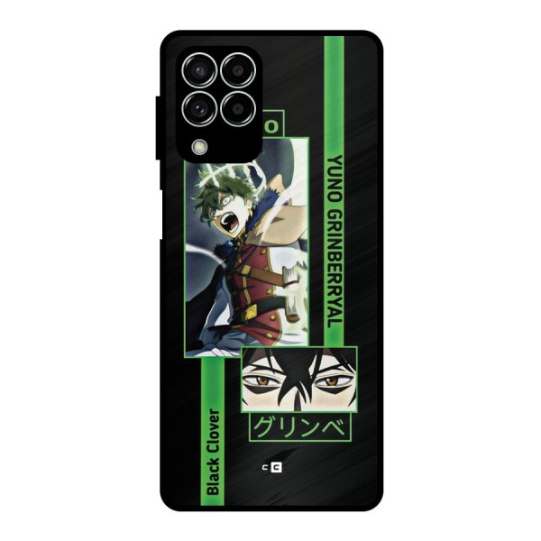 Yuno Black Clover Metal Back Case for Galaxy M33