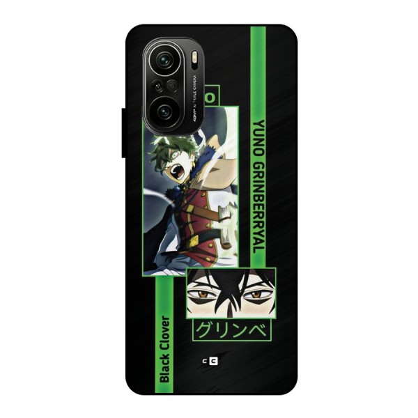 Yuno Black Clover Metal Back Case for Mi 11X Pro