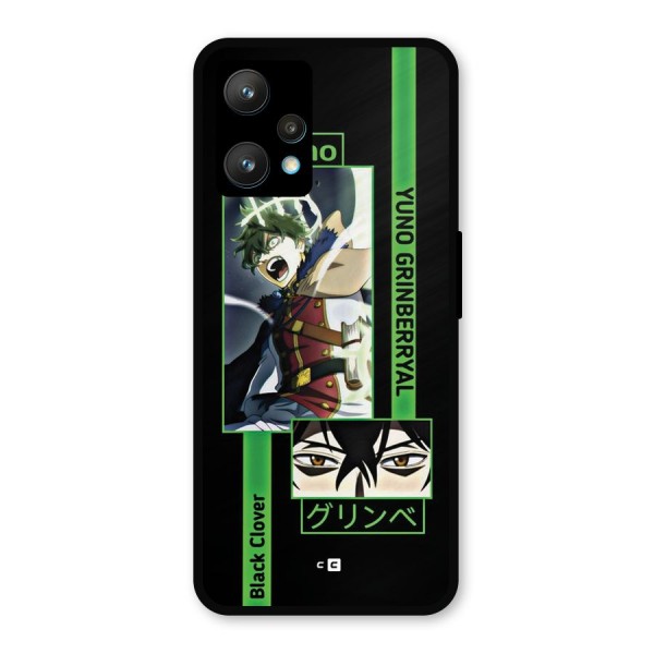Yuno Black Clover Metal Back Case for Realme 9