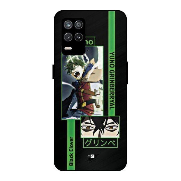 Yuno Black Clover Metal Back Case for Realme 9 5G