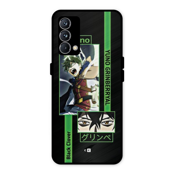 Yuno Black Clover Metal Back Case for Realme GT Master Edition