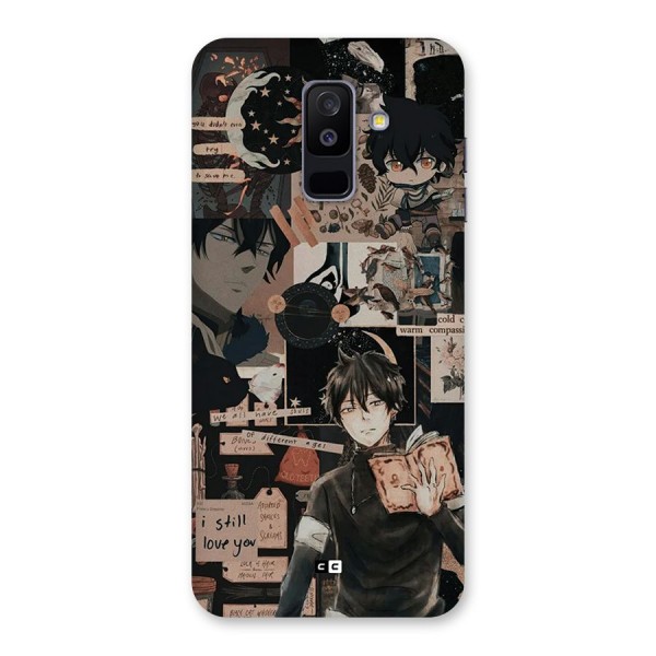 Yuno Collage Back Case for Galaxy A6 Plus