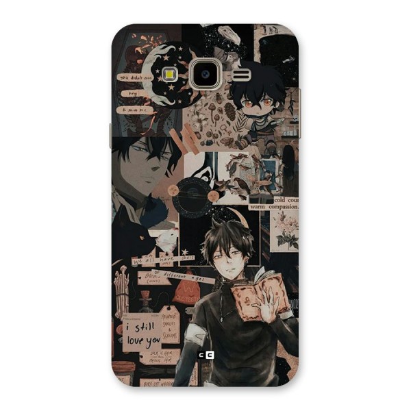 Yuno Collage Back Case for Galaxy J7 Nxt