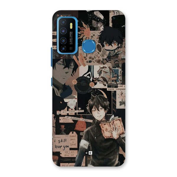 Yuno Collage Back Case for Infinix Hot 9