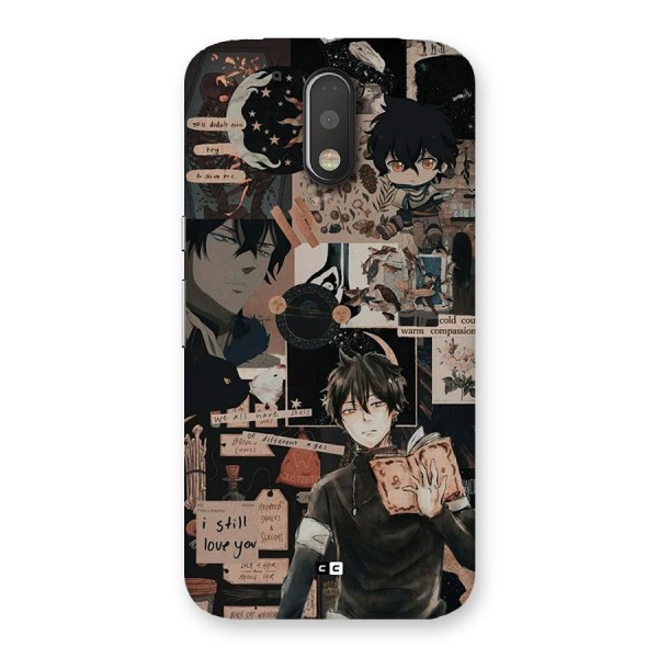 Yuno Collage Back Case for Moto G4 Plus