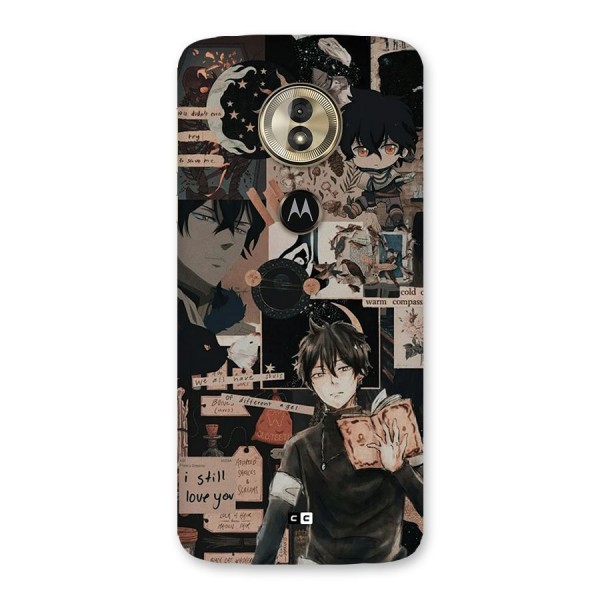 Yuno Collage Back Case for Moto G6 Play