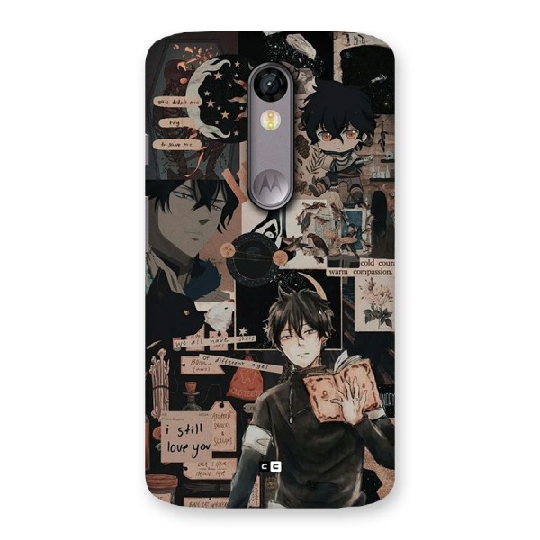 Yuno Collage Back Case for Moto X Force