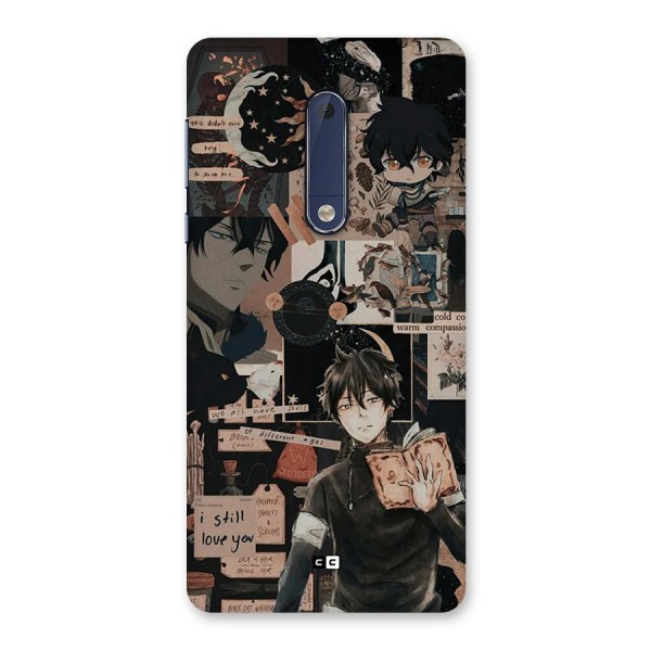 Yuno Collage Back Case for Nokia 5