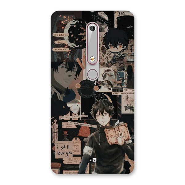 Yuno Collage Back Case for Nokia 6.1