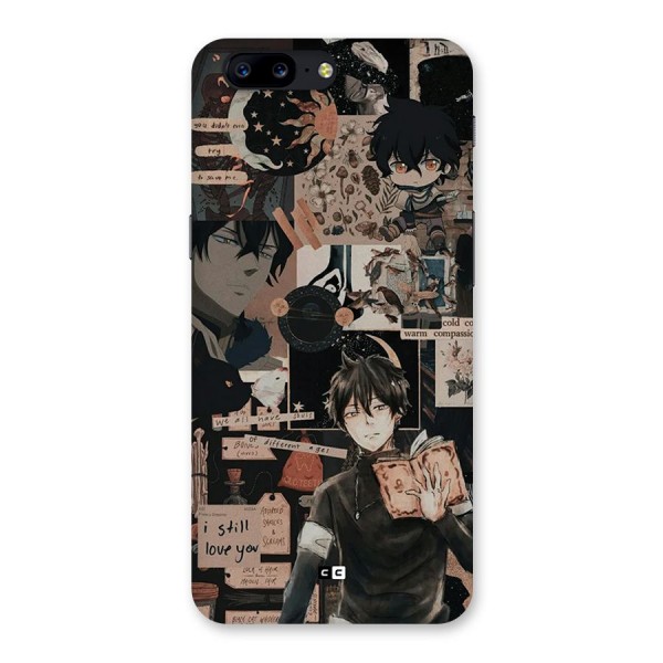 Yuno Collage Back Case for OnePlus 5