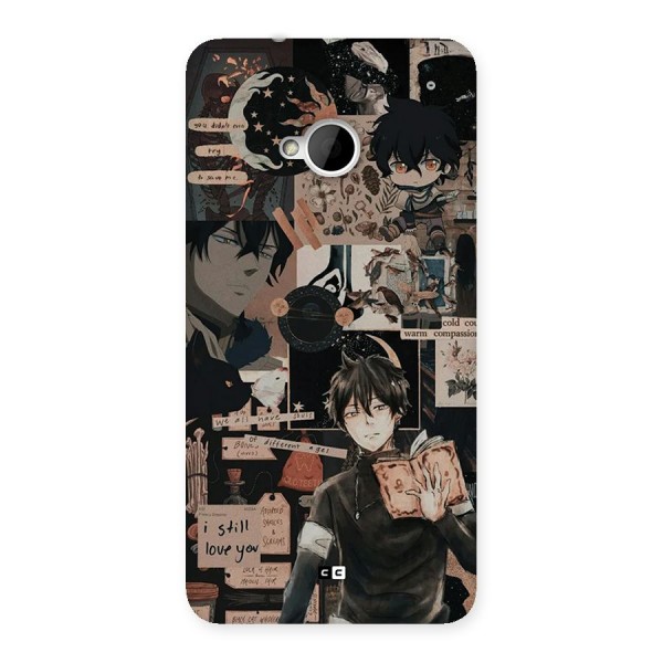 Yuno Collage Back Case for One M7 (Single Sim)