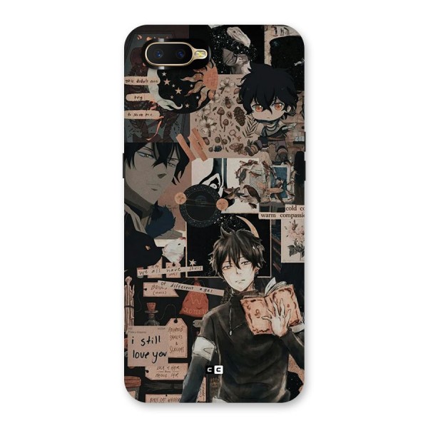 Yuno Collage Back Case for Oppo K1