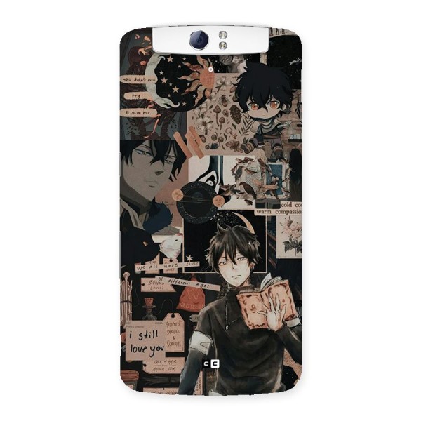 Yuno Collage Back Case for Oppo N1