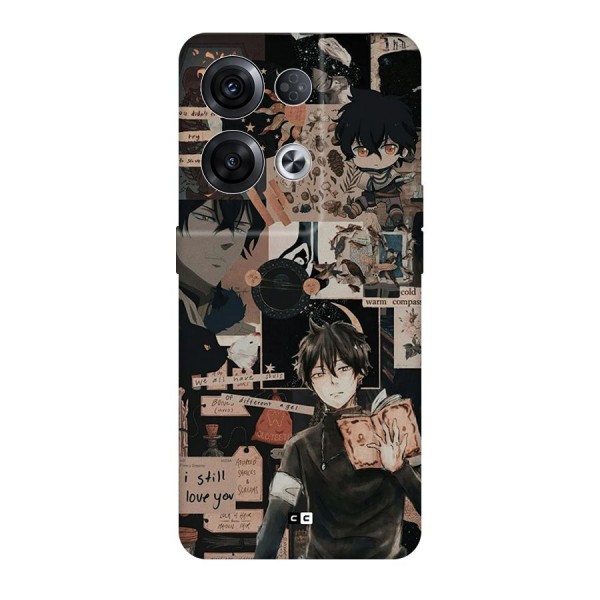 Yuno Collage Back Case for Oppo Reno8 Pro 5G