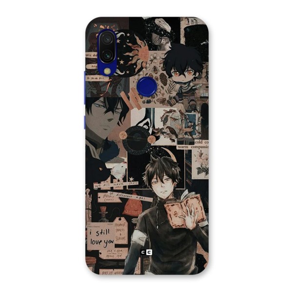 Yuno Collage Back Case for Redmi 7