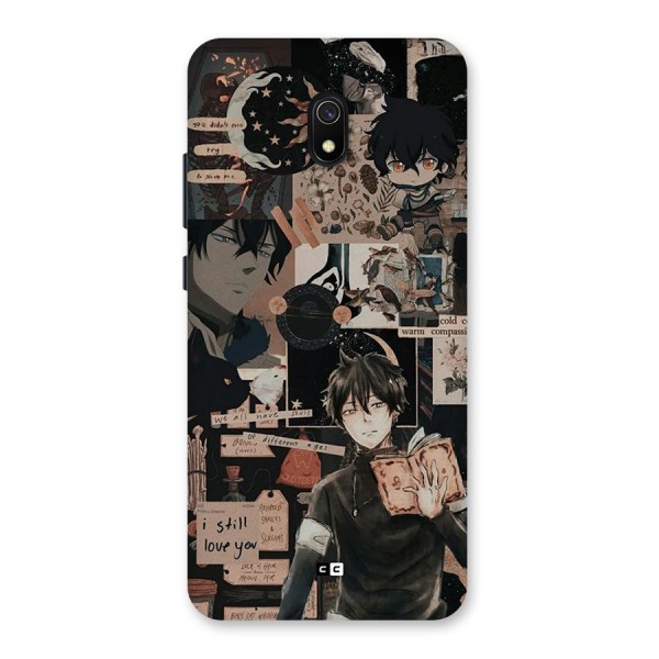 Yuno Collage Back Case for Redmi 8A