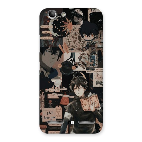 Yuno Collage Back Case for Vibe K5 Plus