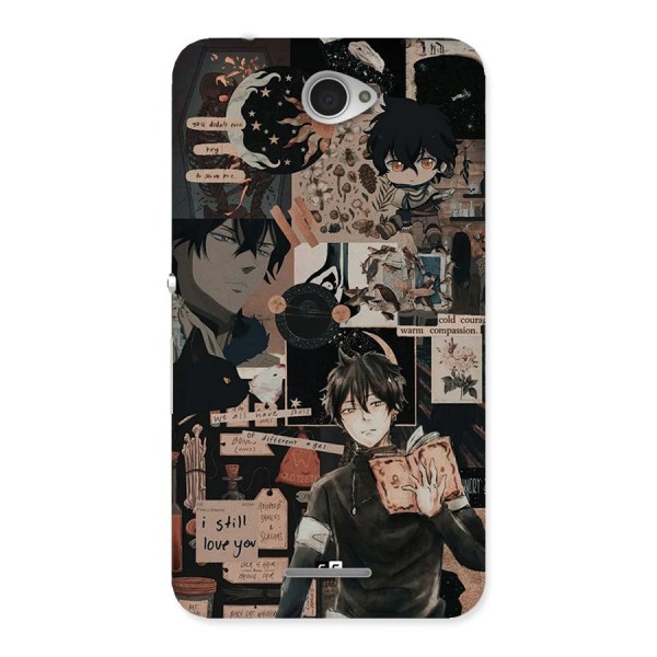 Yuno Collage Back Case for Xperia E4