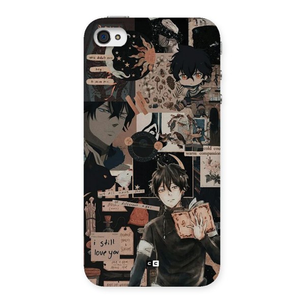 Yuno Collage Back Case for iPhone 4 4s