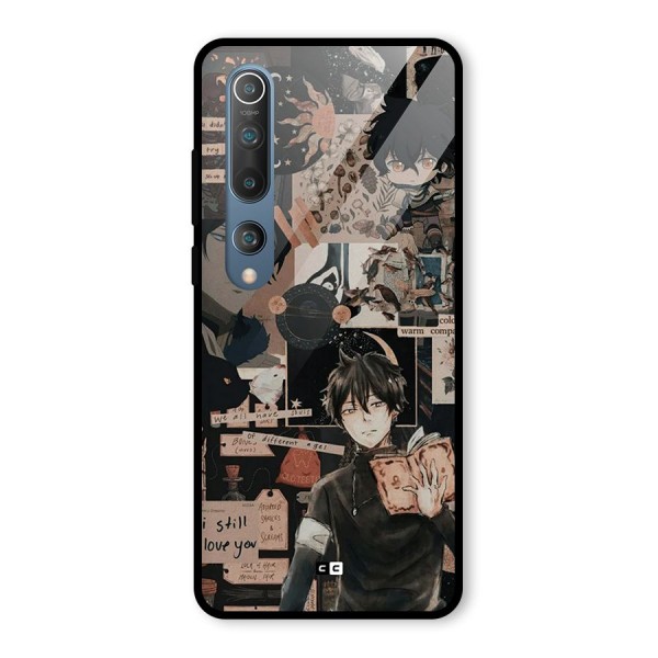 Yuno Collage Glass Back Case for Mi 10