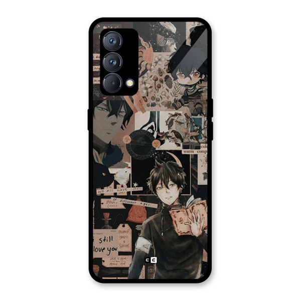 Yuno Collage Glass Back Case for Realme GT Master Edition