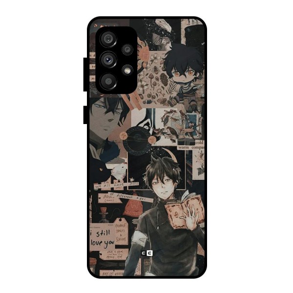 Yuno Collage Metal Back Case for Galaxy A73 5G