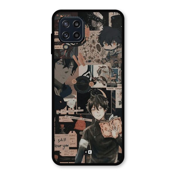 Yuno Collage Metal Back Case for Galaxy M32