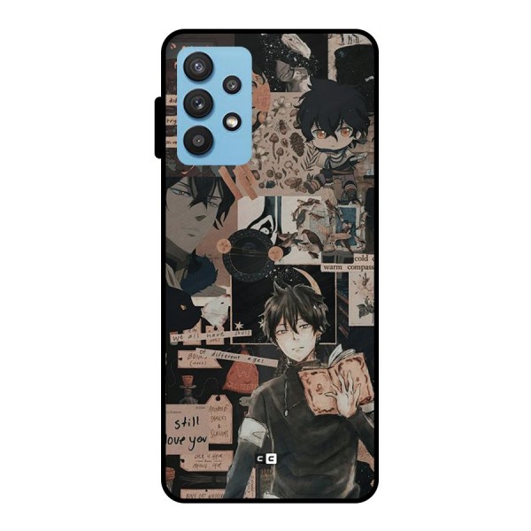Yuno Collage Metal Back Case for Galaxy M32 5G