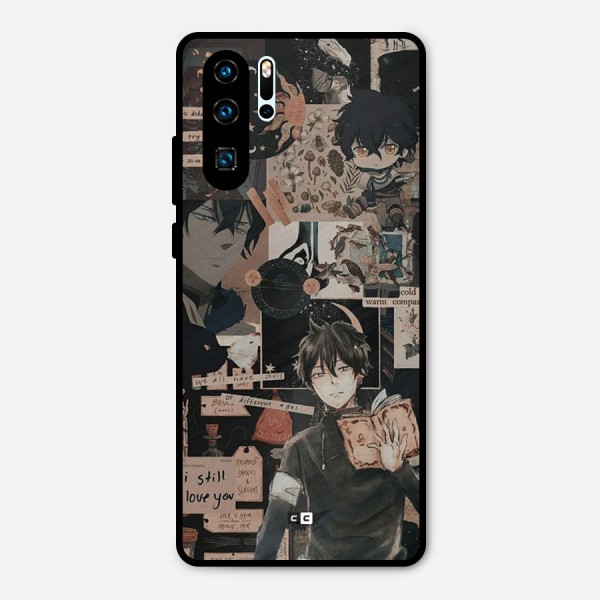Yuno Collage Metal Back Case for Huawei P30 Pro