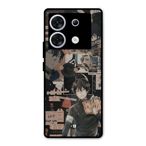 Yuno Collage Metal Back Case for Infinix Zero 30 5G