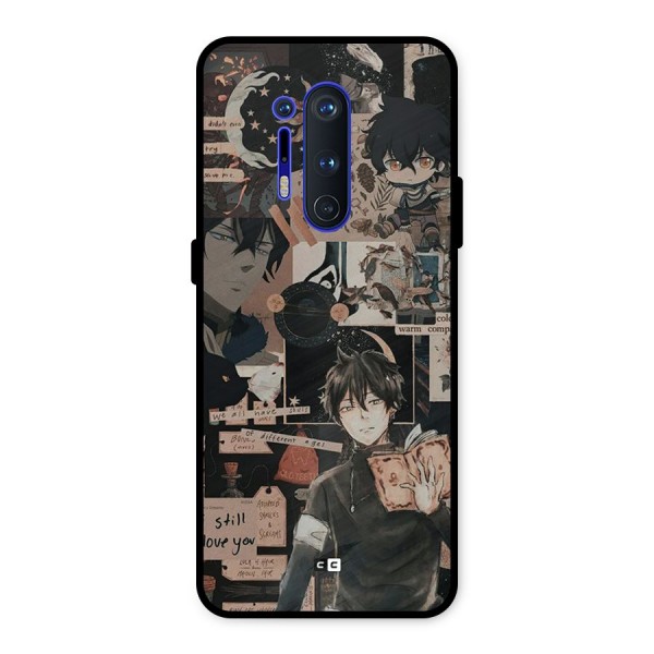 Yuno Collage Metal Back Case for OnePlus 8 Pro