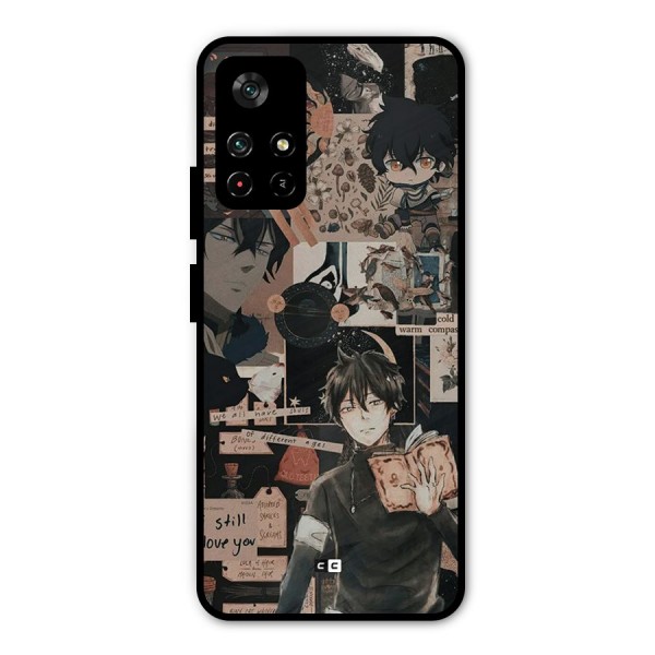 Yuno Collage Metal Back Case for Poco M4 Pro 5G