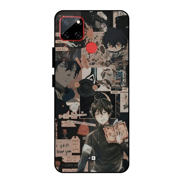 Yuno Collage Metal Back Case for Realme C12