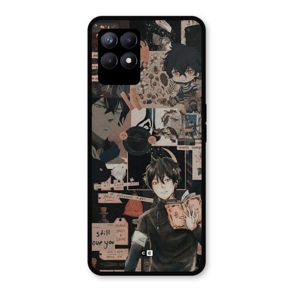 Yuno Collage Metal Back Case for Realme Narzo 50