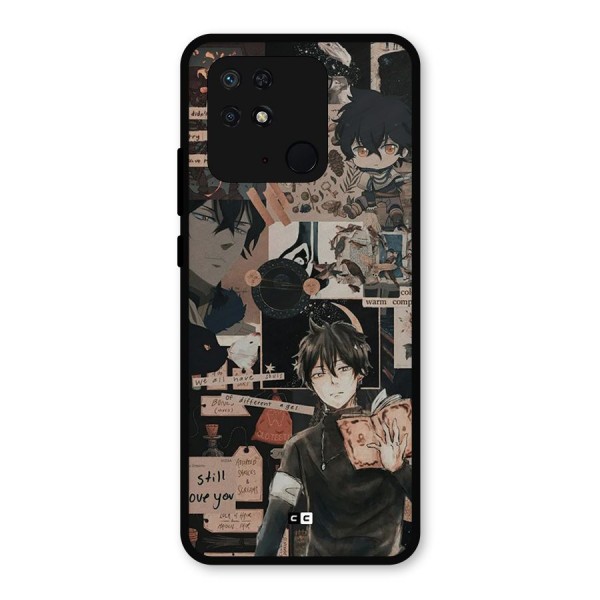 Yuno Collage Metal Back Case for Redmi 10 Power